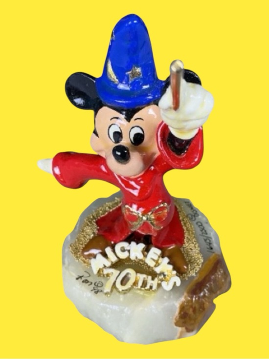 Disney Other - Vintage Ron Lee Limited Edition Rare Sorcerer Mickey 70th Anniversary Figure